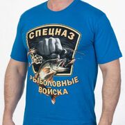 Футболка Рыболовный спецназ (Синяя)