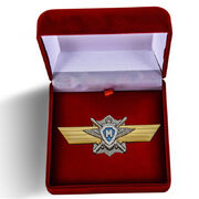 Знак в бархатистом футляре МО РФ Классная квалификация