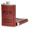 Кожаная Карманная фляжка Военная разведка 2