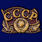 Металлический шильдик СССР (3,0x2,0 см)
