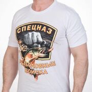 Футболка Рыболовный Спецназ (Белая)
