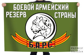 Флаг Боевой армейский резерв страны БАРС