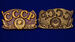 Металлический шильдик СССР (3,5x2,0 см) 5