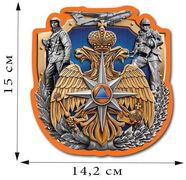 Автомобильная Наклейка Эмблема МЧС