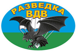 Автомобильная Наклейка ВДВ на машину разведчика