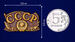 Металлический шильдик СССР (3,5x2,0 см) 6