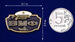 Металлический шильдик ВМФ декоративный (2,0x3,1 см) 6