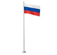 Алюминиевый секционный флагшток (6 секций) на 4,5м; на 6м; на 7м