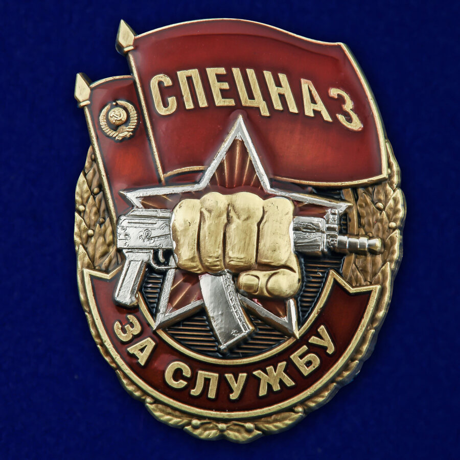 Знак За службу в Спецназе