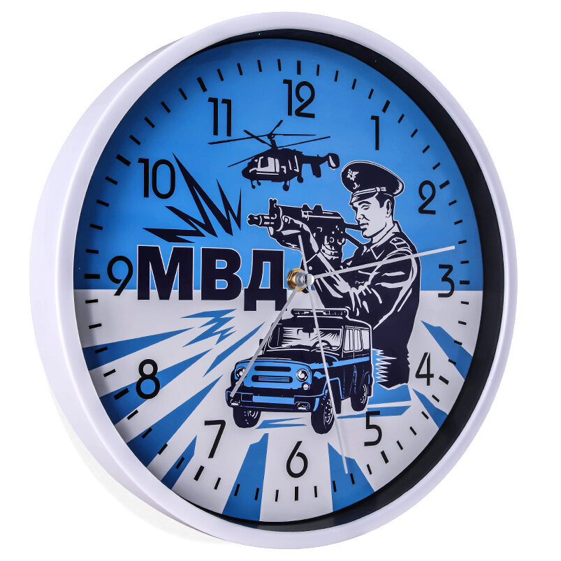 Настенные часы МВД