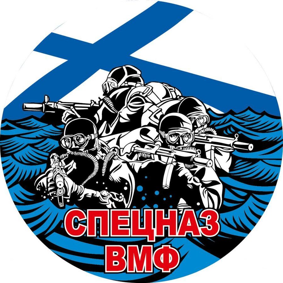 Наклейка Спецназ ВМФ