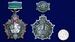 Знак в бархатистом футляре Отличник Погранвойск 2 степени 8