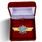 Знак в бархатистом футляре МО РФ Классная квалификация Специалист 1-го класса