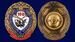 Знак Почётный сотрудник Уголовного розыска 100 лет в наградной коробке с удостоверением в комплекте 5
