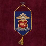 Вымпел МВД России на присоске