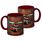 Кружка Работаю по-лисьи – нагло и хитро (Краповая)