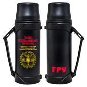 Термос спецназа ГРУ вместительный (Черный)