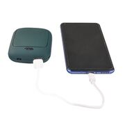 Портативный повербанк 4000 mAh + грелка для рук (зеленый)