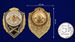 Знак в бархатистом футляре Отличник РВиА 8