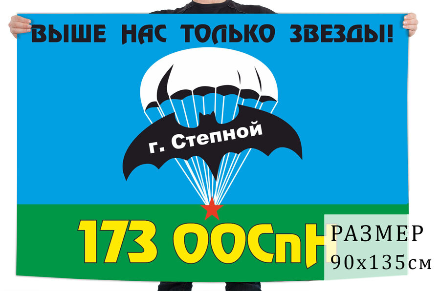 Флаг 173-й ООСпН ГРУ