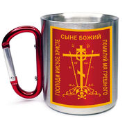 Кружка с карабином Православный крест