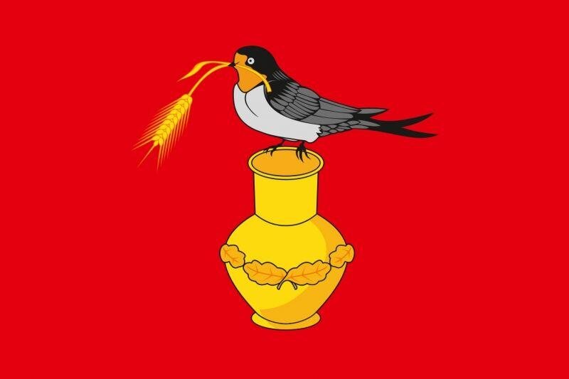 Флаг Измалковского района Липецкой области