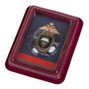 Нагрудный знак 2-я отдельная бригада специального назначения ГРУ в наградной коробке с удостоверением в комплекте