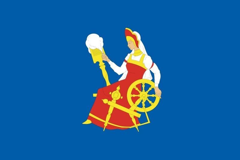 Флаг Иваново Ивановской области 90x135 большой