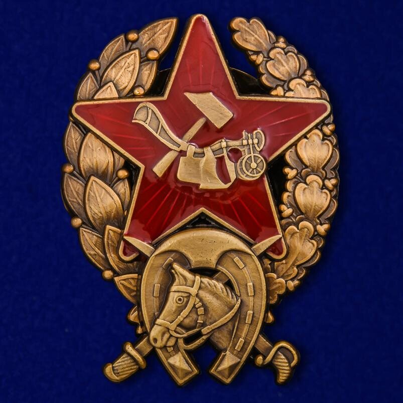 Муляж Знака Красного командира-кавалериста РККА (1918-1922)