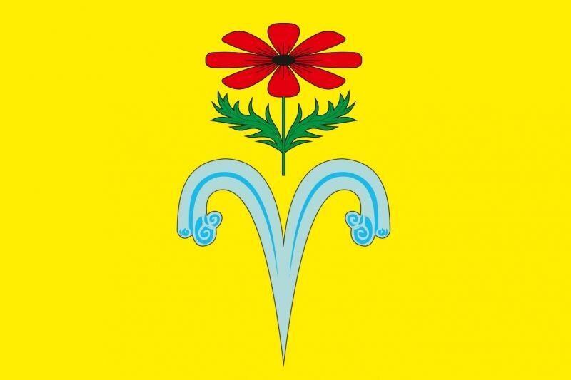 Флаг Отрадненского района Краснодарского края
