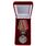 Медаль в бархатистом футляре За службу в Хунзахском пограничном отряде