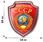 Автомобильная Наклейка Герб СССР