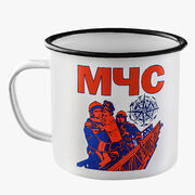 Эмалированная кружка МЧС 