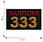 Нашивка "333" Залпом! 2