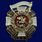 Знак в бархатистом футляре Казак России 7