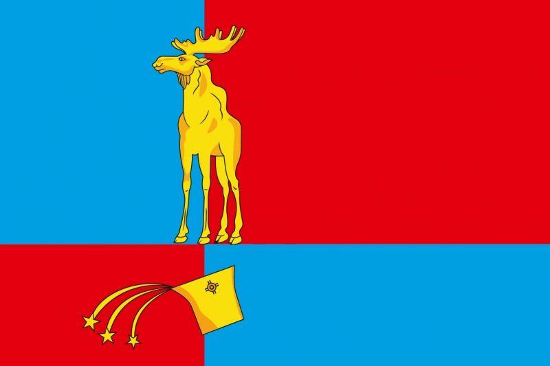 Флаг Мончегорска Мурманской области