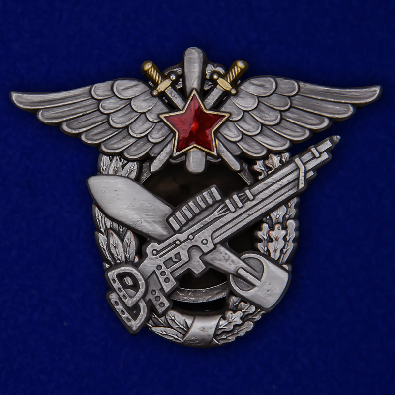 Копия знака 3-я военная школа летчиков и летнабов (4,0x4,8 см)