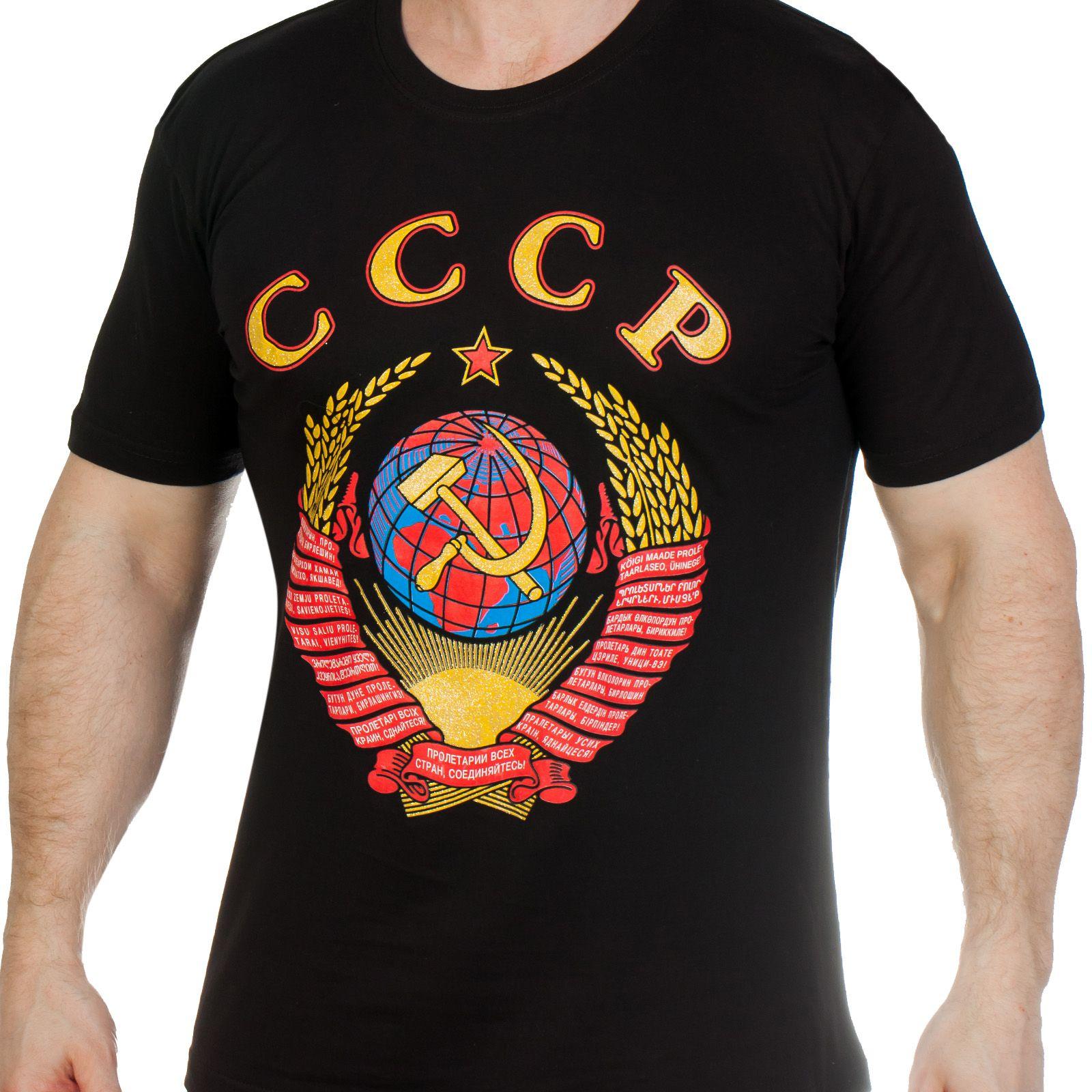 Футболка СССР (Черная)