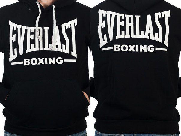 Толстовка Everlast boxing (черная)