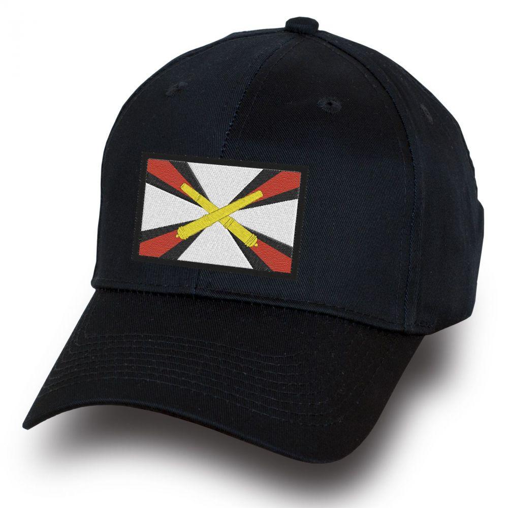Военная кепка с флагом РВИА (Черная)