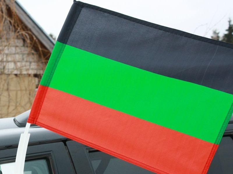Флаг на машину с кронштейном Терское Казачье войско