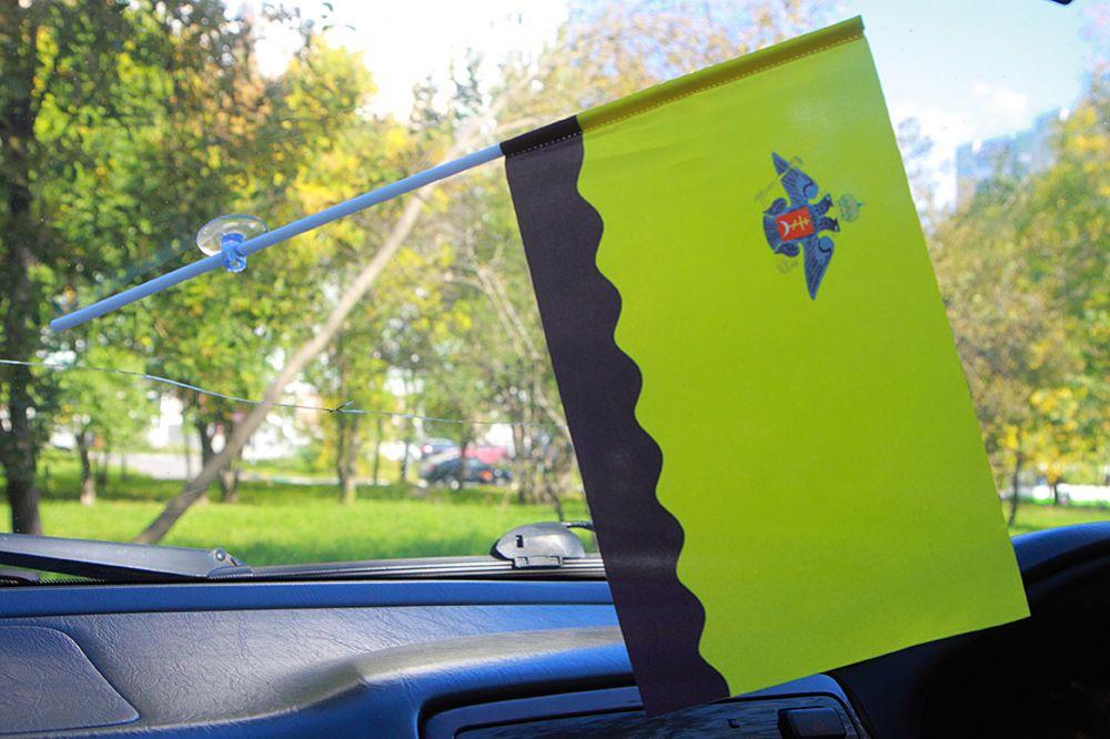 Флажок в машину с присоской Новороссийска