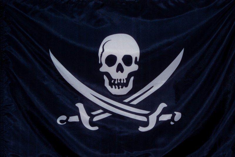 Флаг Пиратский с саблями