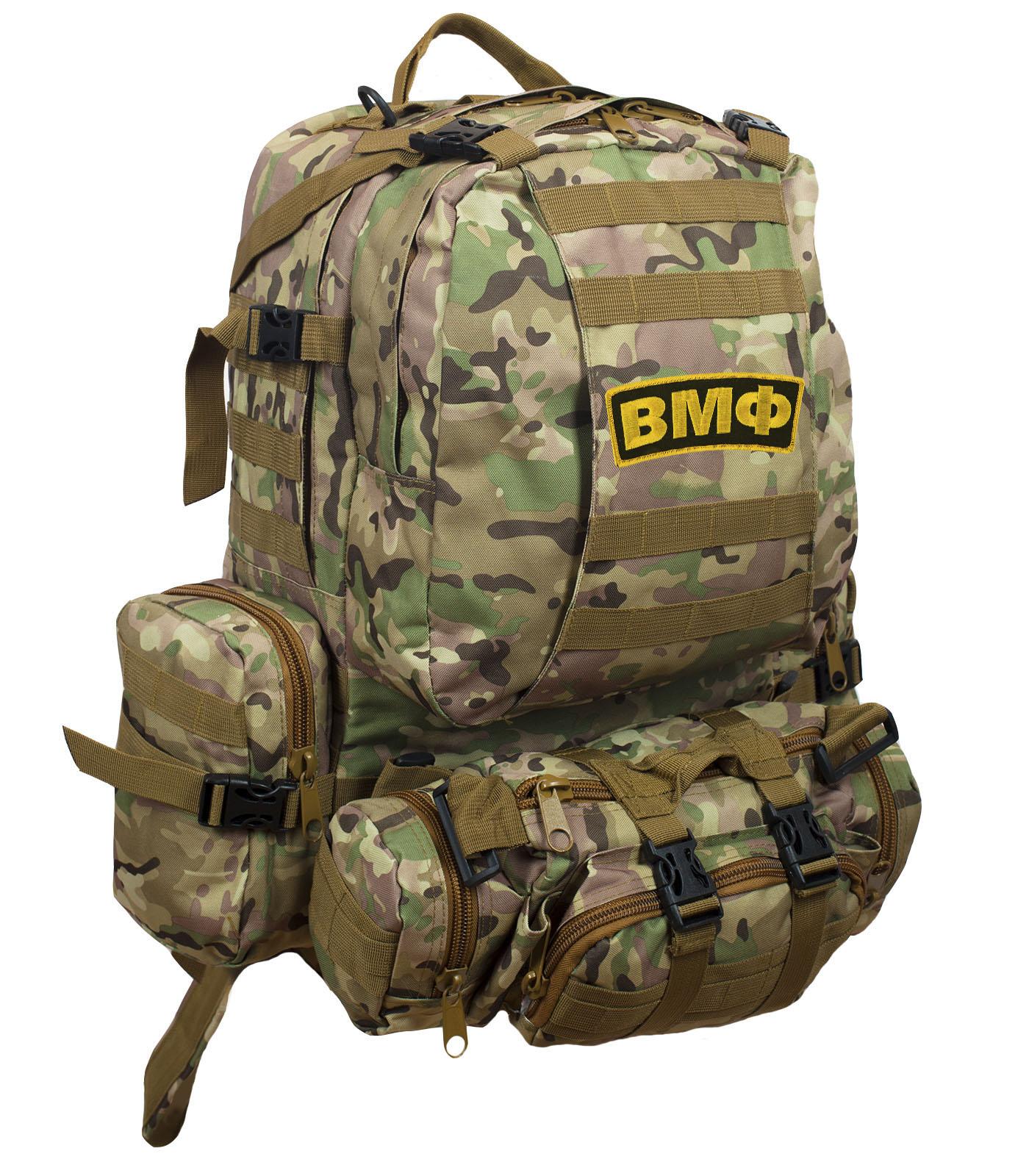 Функциональный рюкзак с эмблемой Военно-морской флот (Камуфляжный паттерн)