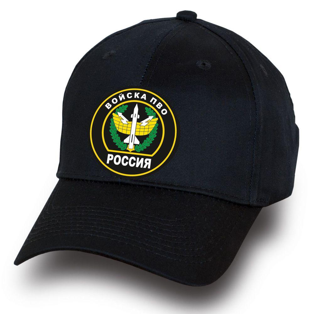 Военная кепка ПВО России (Черная)