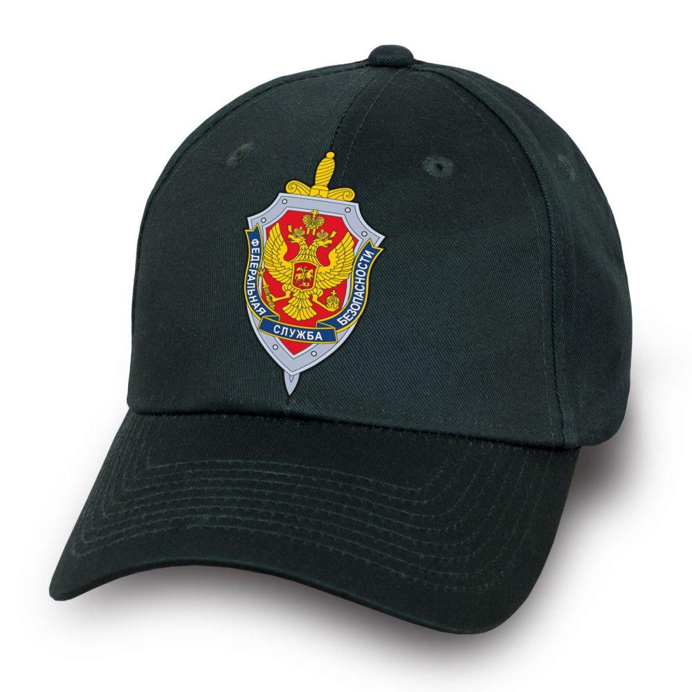 Военная кепка Герб ФСБ России (Темно-зеленая)