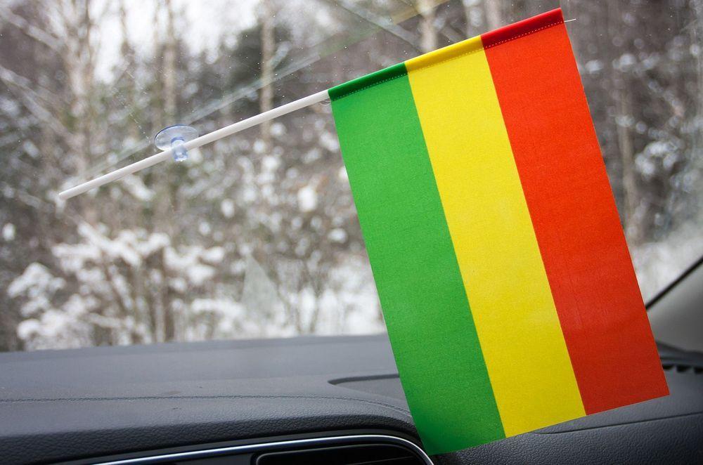 Флажок в машину с присоской Боливии