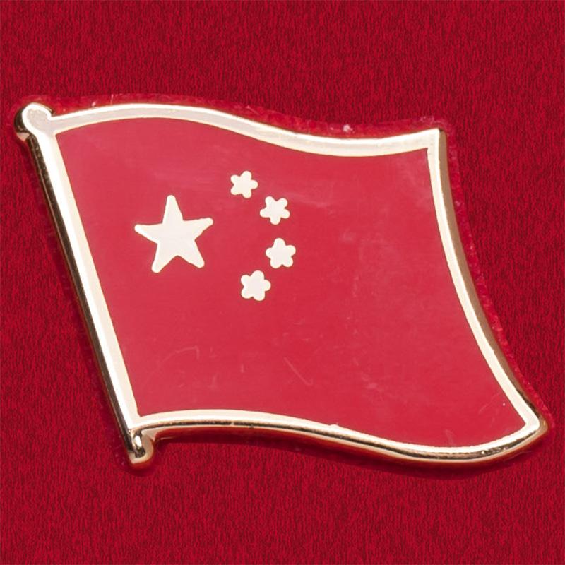 Значок флаг КНР