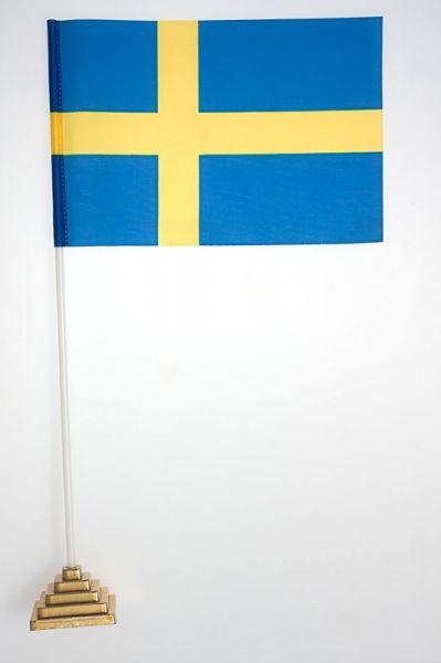 Флажок настольный Швеция