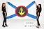 Флаг с эмблемой Морской пехоты 1